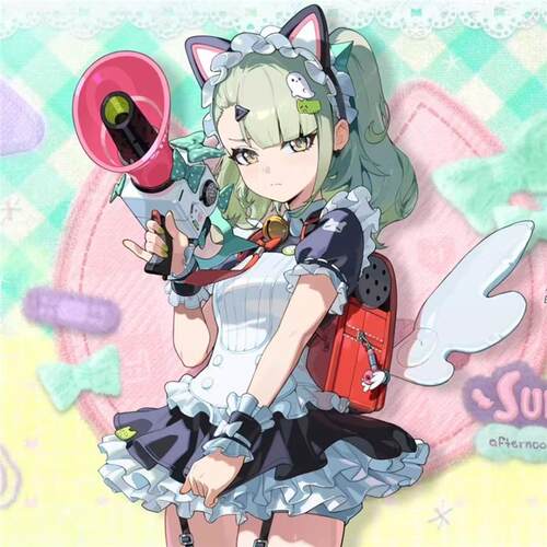 新款现货绝区零千夏新皮午后茶歇cosplay游戏C服妄想天使cos服
