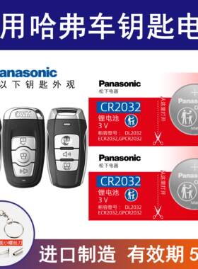 适用长城哈弗汽车钥匙电池h6 h2s M6 h7 h8h9H1H4 h3哈佛大狗初恋