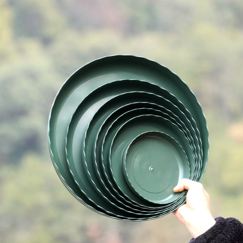 家用庭院加仑盆种植通用花盆托盘