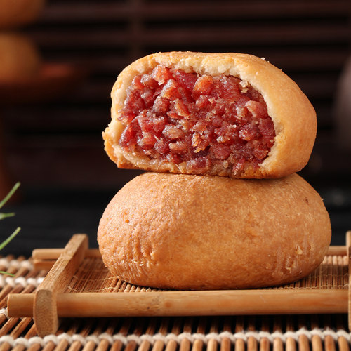 吉庆祥云腿月饼礼盒团购