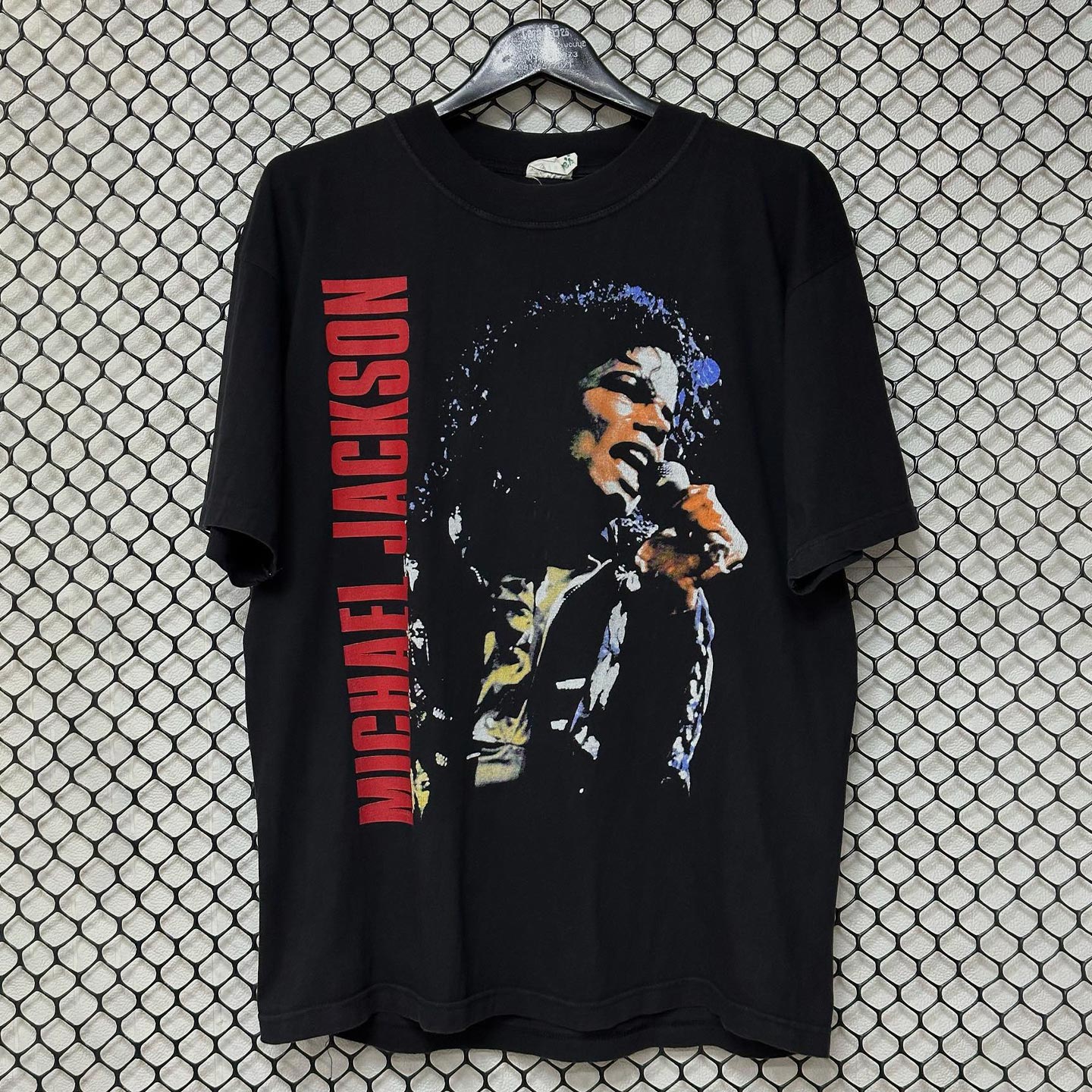 MichaelJackson迈克尔杰克逊美式复古VTG高街重磅纯棉短袖t恤男女