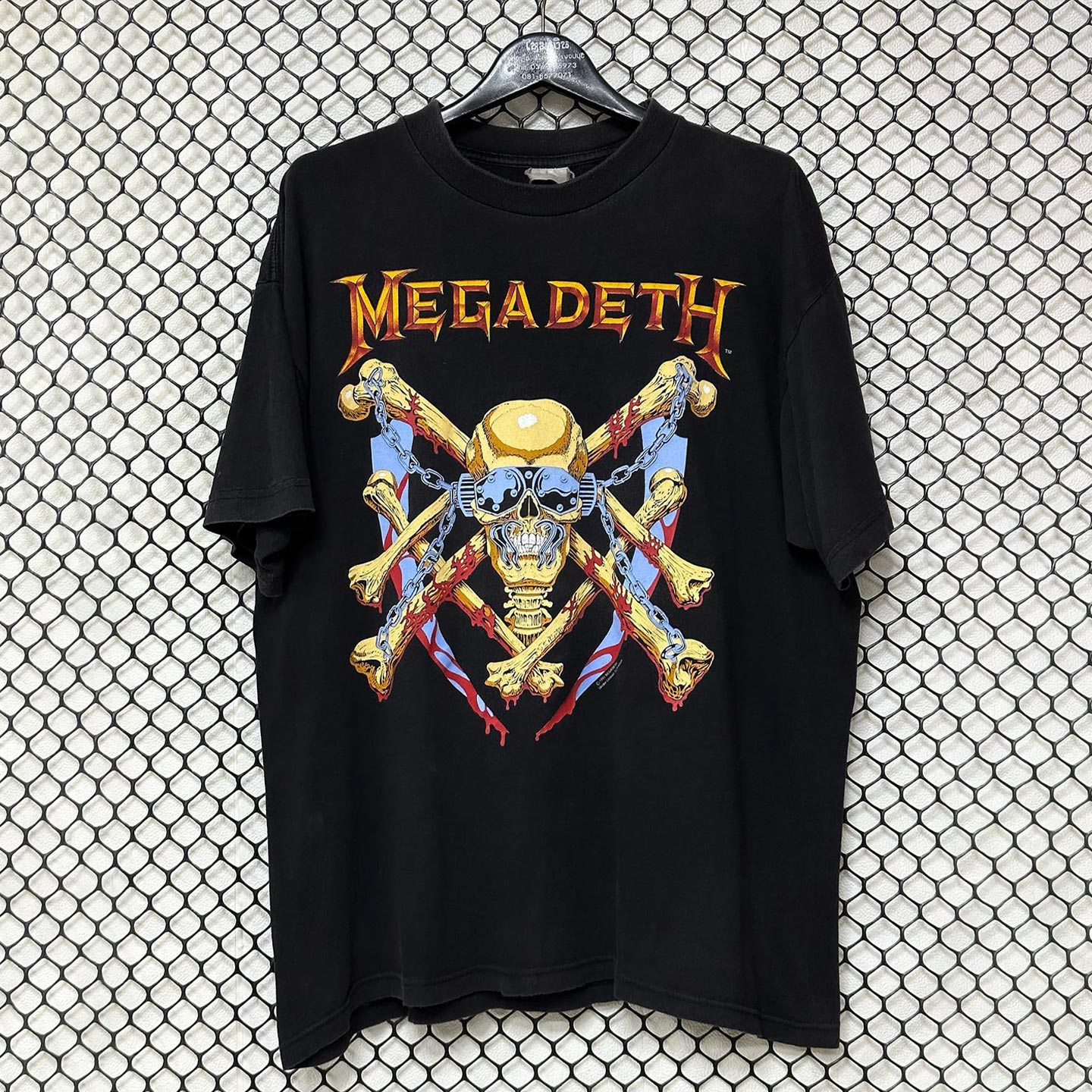 Megadeth美式复古VTG高街短袖T恤