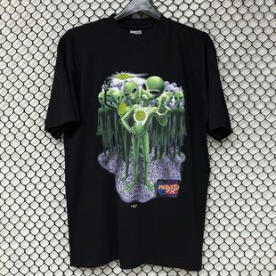 T恤男女同款 Alien外星人1997年美式 复古vintage高街休闲潮牌短袖