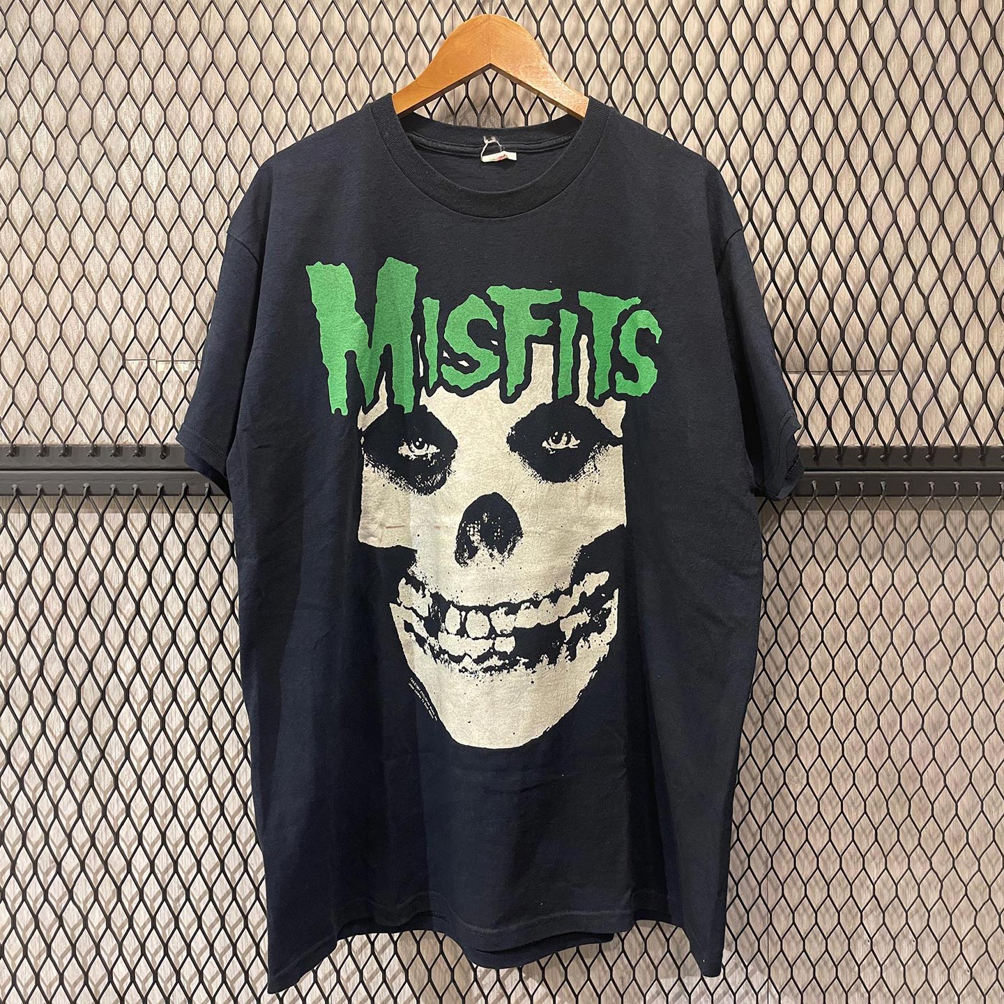 Misfits乐队摇滚骷髅头短袖t恤