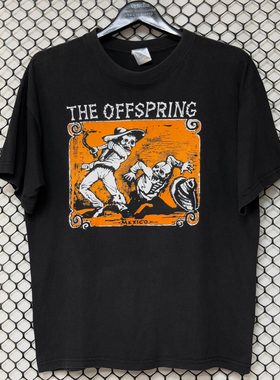 The Offspring后裔乐队流行朋克美式复古vintage高街潮牌短袖t恤