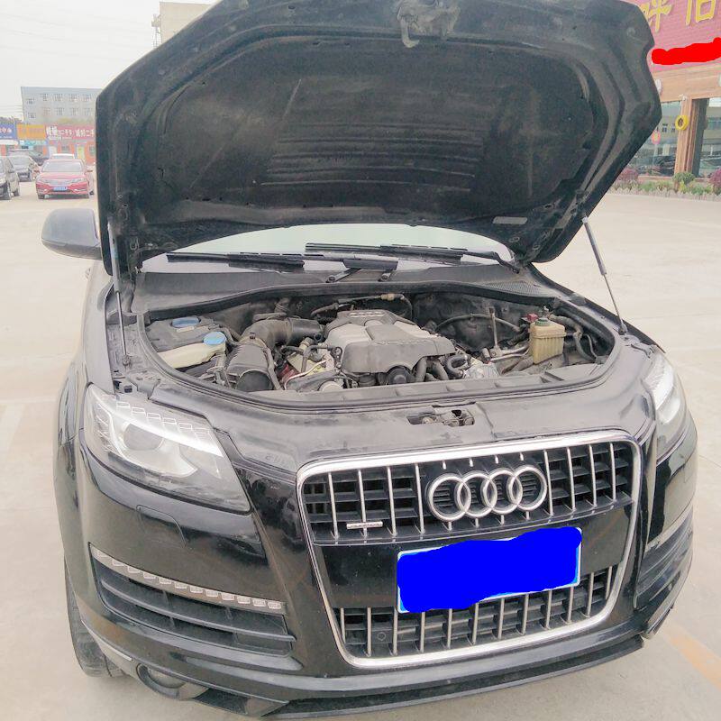 06款-15款奥迪Q7前机盖后盖后备箱尾门液压杆支撑杆气压杆气弹簧