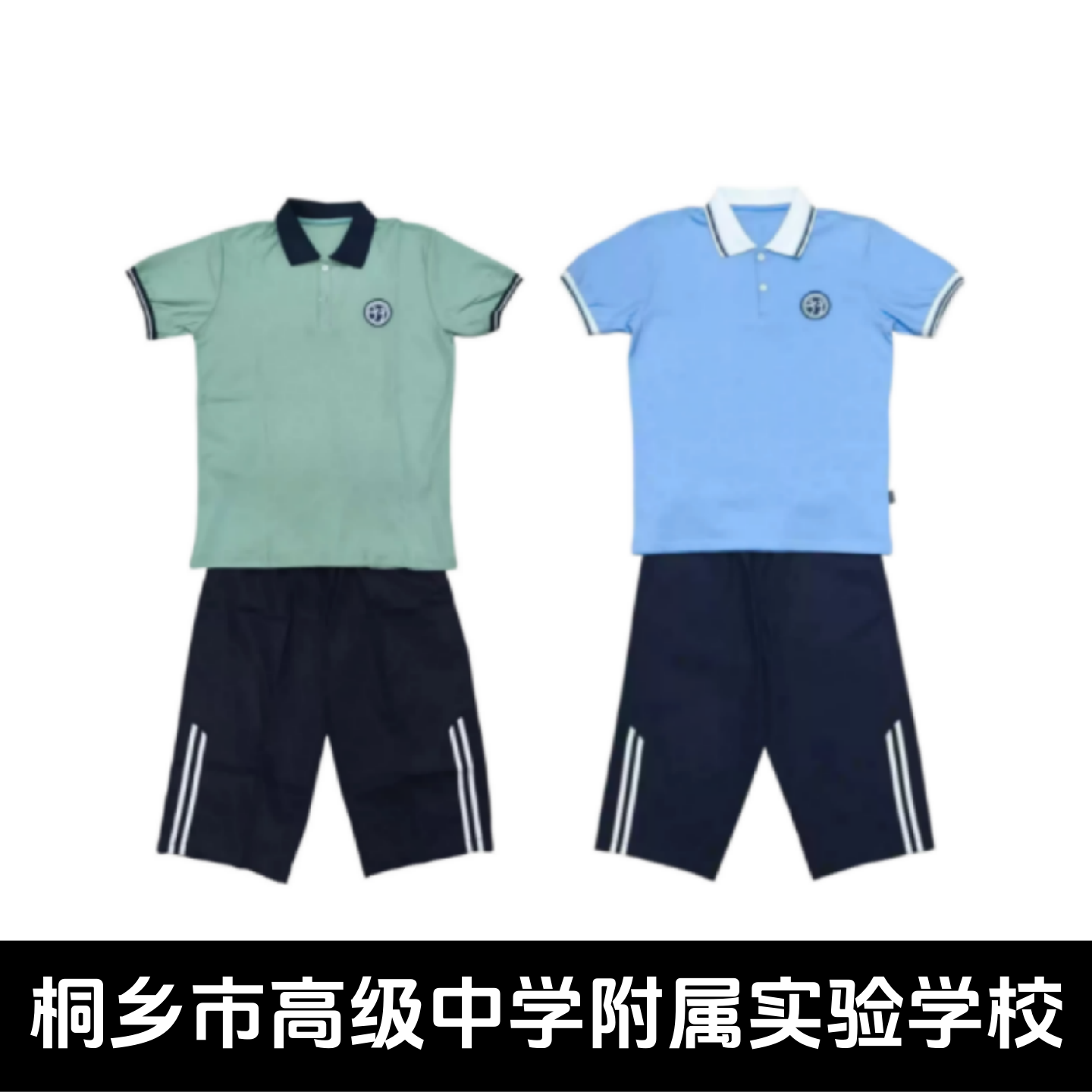 桐乡市高级中学附属实验学校校服夏装原桐乡七中