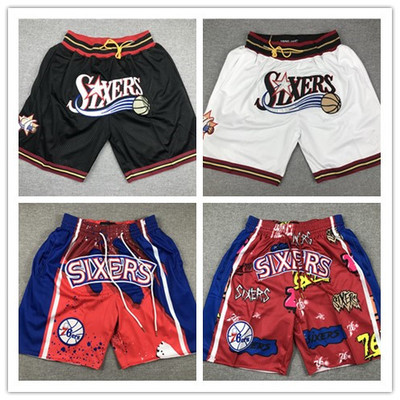 76人艾弗森口袋拉链裤恩比德乔治