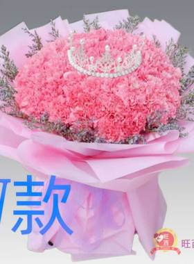 生日贺寿康乃馨安徽巢湖订花店送花无为县含山县和县同城鲜花速递