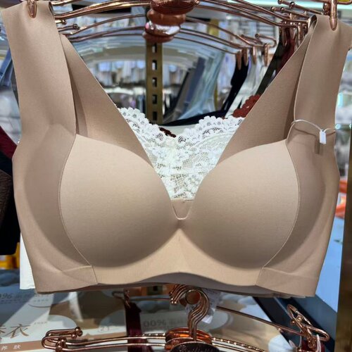 无痕内衣女小胸聚拢显大上托收副乳防下垂无钢圈平胸专用AA文胸