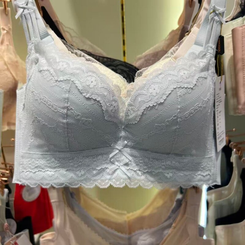 丰渡8186性感蕾丝内衣女小胸聚拢上薄下厚性感收副乳无钢圈文胸罩