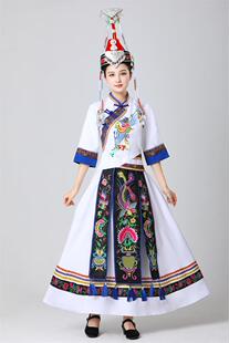 畲族刺绣女婚嫁盛装56个少数民族彝族瑶族苗族土家族舞蹈演出服装