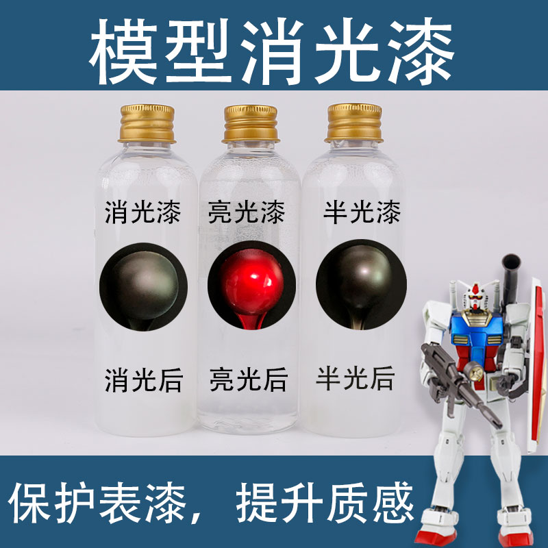 消光漆高达军事模型手办透明保护图片