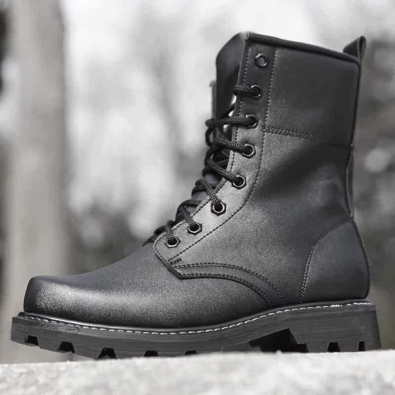 Boots militaires pour homme - choc - Ref 1402547 Image 1