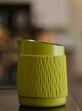 叶飘零咖啡WPM惠家无柄拉花缸450ML 圆嘴拉花杯 无把手尖嘴奶缸