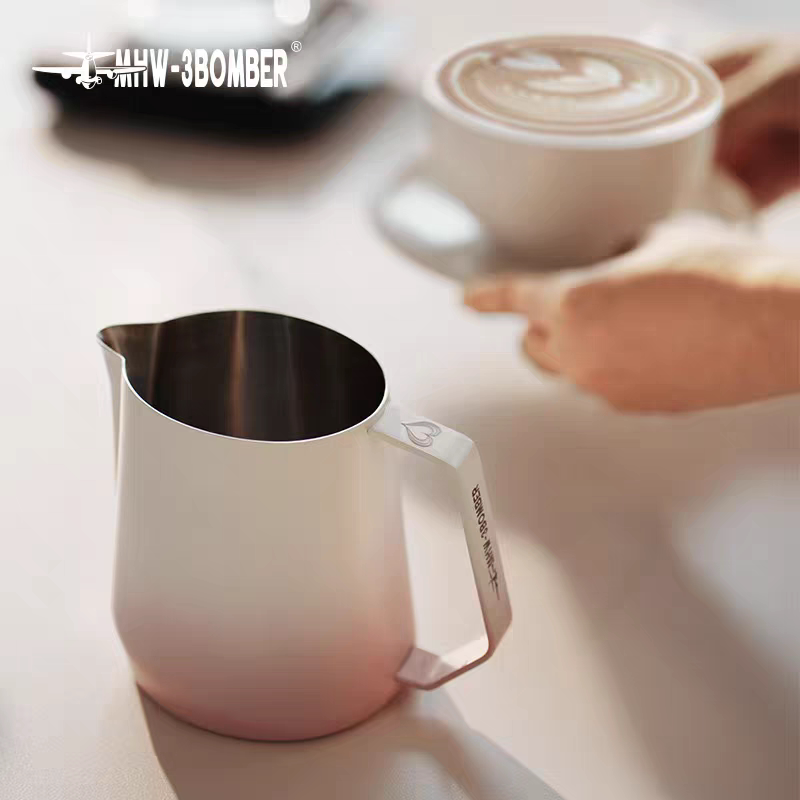 MHW-3BOMBER轰炸机GT拉花缸 涡轮打奶缸 3.0拉花杯 【全新微瑕】