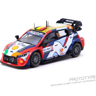 Tarmac Works 1:64现代i20 N Rally1 Hybrid Croatia合金静态模型