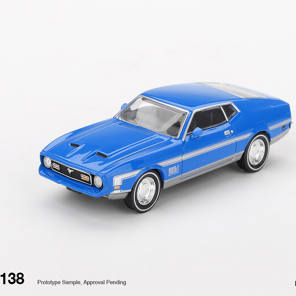 MINIGT 1:64 1138福特Ford Mustang Mach 1 Grabber合金静态模型