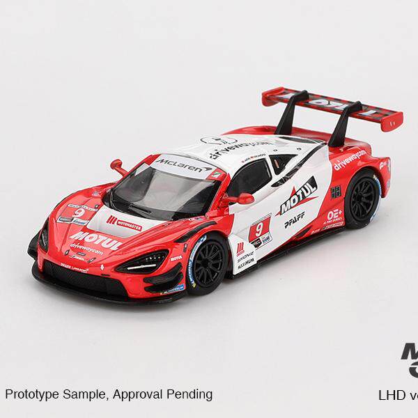 MINIGT1/64 993迈凯伦720S GT3Evo PfaffMotorsports合金静态模型