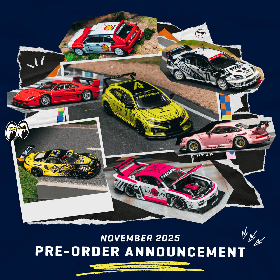 TW 1:64 12.11本田三菱保时捷法拉利合金静态模型合金静态模型