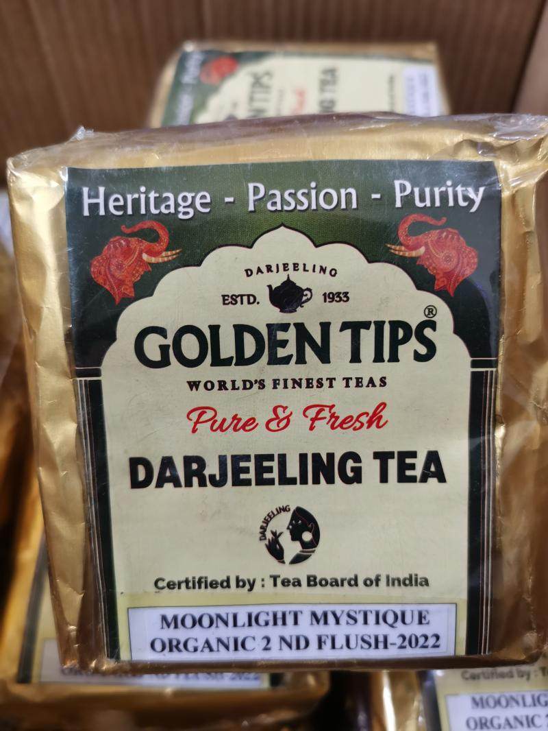 2022大吉岭红茶土尔赞庄园神秘月光有机夏摘100克 麝香葡萄味果香