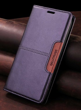 适用索尼Xperia 1V双色手机壳5III防盗刷FRID插卡皮套Sony10 VI 2024翻盖保护套1III钱夹皮壳10II全包防摔壳