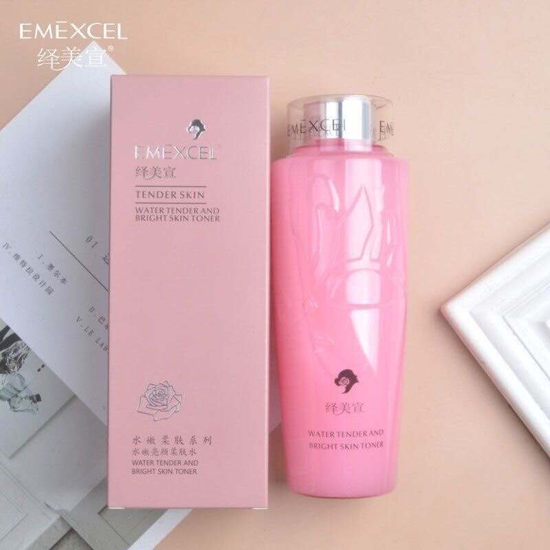 绎美宣 水嫩亮颜柔肤水400ml蔷薇果冻水保湿水 爽肤水 亮肤抗氧化