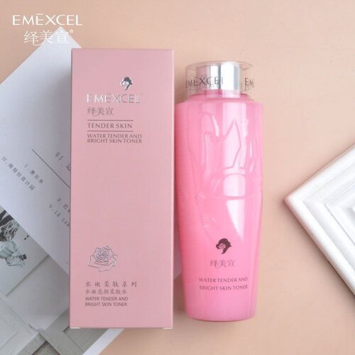 绎美宣 水嫩亮颜柔肤水400ml蔷薇果冻水保湿水 爽肤水 亮肤抗氧化
