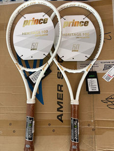 Prince王子专业网球拍50周年纪念款 小白拍 HERITAgE100LTD限量款