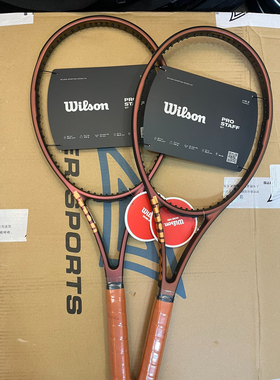 Wilson威尔胜专业网球拍Pro Staff 97 V14 315g郑钦文奥运同款拍