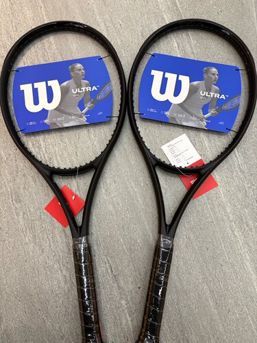 Wilson威尔胜小黑拍NOIR ULTRA V5郑钦文同款初学专业网球拍碳素