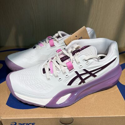 ASICS亚瑟士R10专业网球鞋深茄子色26年新款女款包裹性缓震