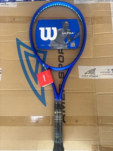 Wilson威尔胜郑钦文新拍ULTRA V5 小蓝拍男女初学专业网球拍280g