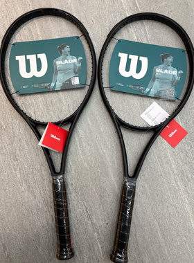 Wilson威尔胜小黑拍Noir blade 100L专业拍成人男女网球拍全碳素