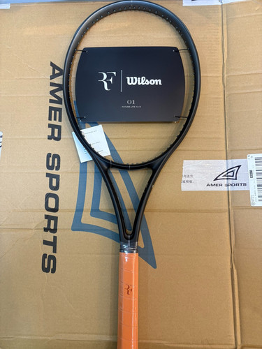 Wilson威尔胜RF01系列网球拍费德勒专业拍24新款小黑拍初学者265g