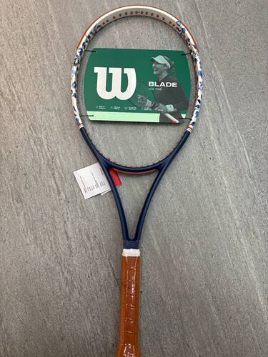 Wilson威尔胜26款BLADE 100pro V10青花瓷限定专业网球拍碳素295g