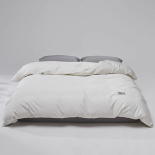 五星级酒店专用100支长绒棉被套单件全棉纯棉单人被罩150x200x230