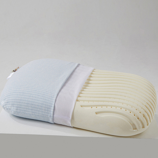 天然乳胶枕头超柔软助睡眠家用一对无压枕芯夏季护颈椎Q弹整头男