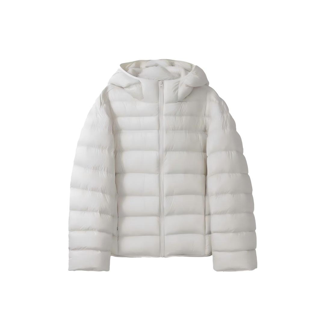 龟背排骨连帽短款 轻量鹅绒服 爆款M88#