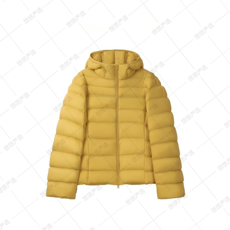 【可穿到零下20度】 龟背排骨连帽短款 0压感 匈牙利腹部白鹅绒