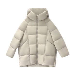 雾面云朵泡芙 连帽 云朵泡芙中长款 鹅绒服M47 娜娜粉丝专享