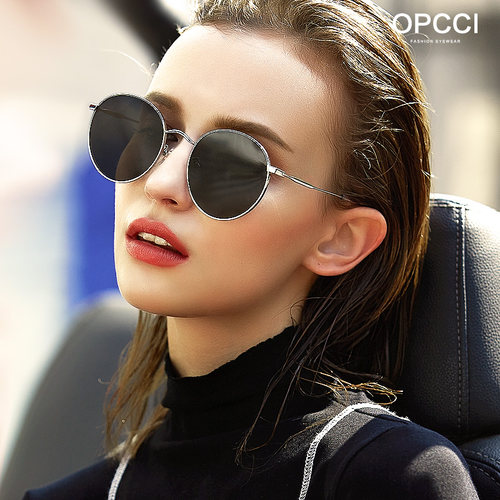 小框墨镜GM复古风太阳镜