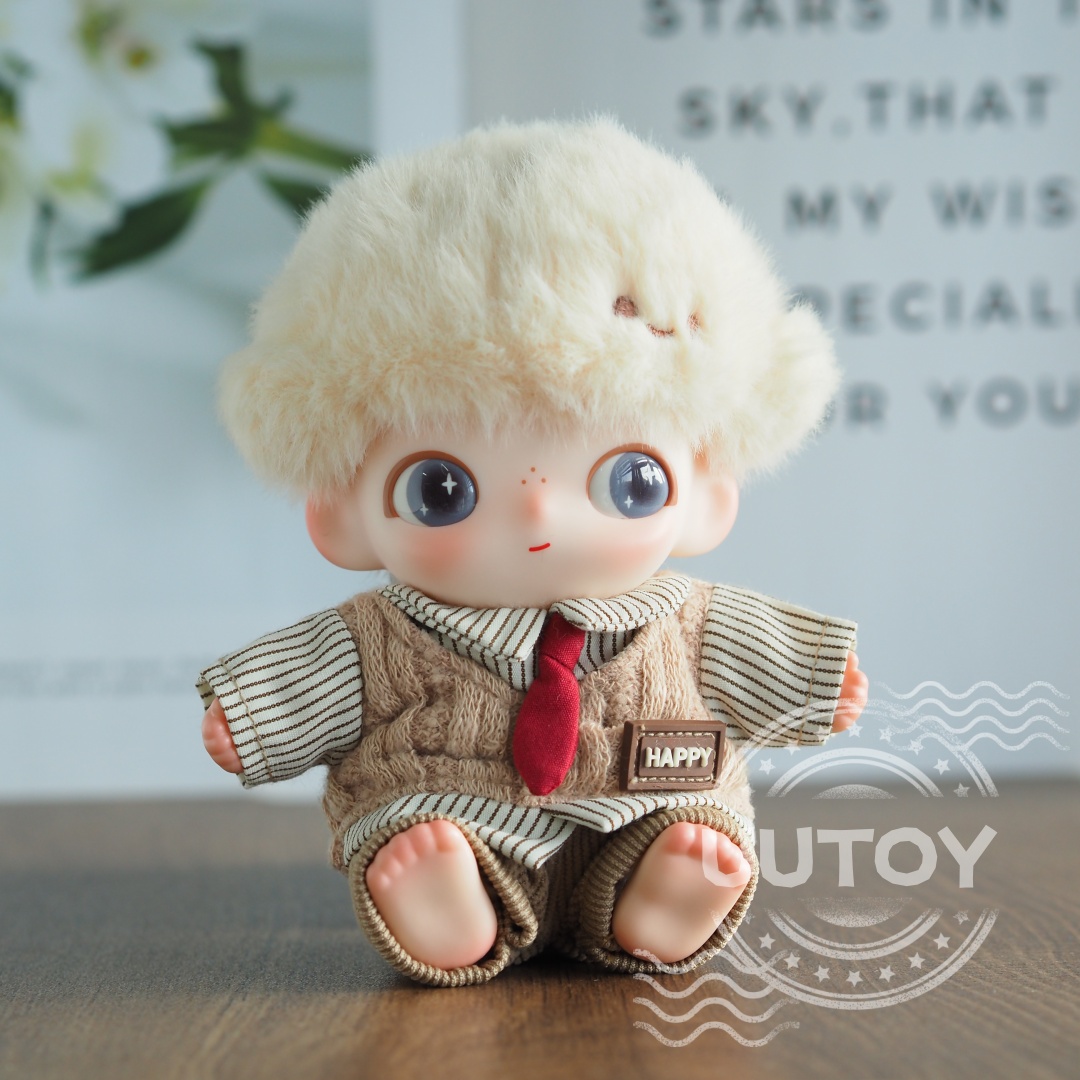 泡泡玛特新生日记搪胶娃衣dimoo通用系列着替套装可爱酷换装衣服