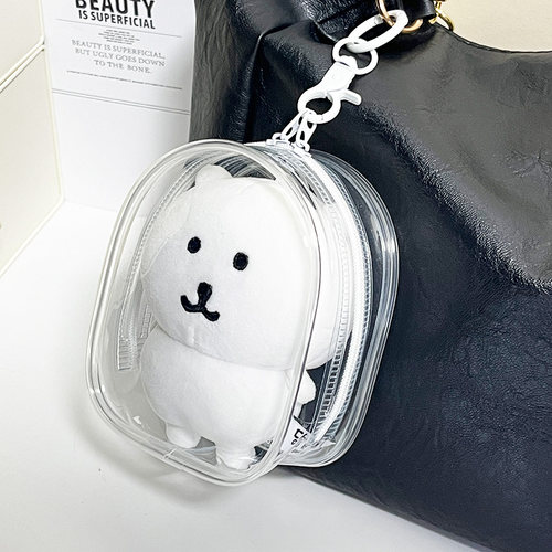 自嘲熊chiikawa外出包痛包10CM棉花娃娃用遛娃包仓包保护防尘收纳