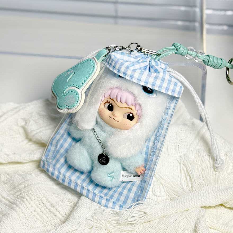 哇库库三代立刻开挂吧系列遛娃包12cm毛绒娃包WAKUKU外出保护套