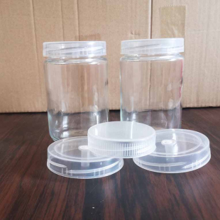 厂家直销玻璃瓶350ml组培瓶240ml组培瓶菌瓶育苗瓶组织培养瓶透气
