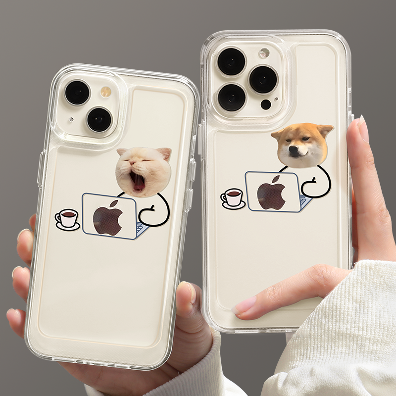 适用iPhone14pro手机壳苹果15新款壳14promax透明11简约xr高级感pm女plus情侣Pro网红max全包13Pro男12套mini怎么看?