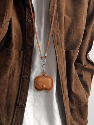 新款适用airpodpro3保护套不掉盖