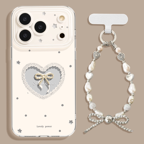 优思顿适用苹果17promax手机壳新款iphone17pro系列16promax闪粉镂空爱心15全包15promax爆款17air透明17套
