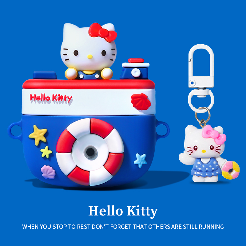 适用苹果耳机保护套air4盒airpods4保护壳pro二代3蓝牙kitty降噪版airports可爱airpod创意airpodspro2